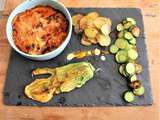 Express d’un gratin de poisson & beignet de courgette