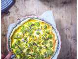 Rapide d’une quiche au chou romanesco