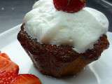 Babas a La Fraise Chantilly Noix de Coco