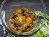 Boeuf au curry en gelee