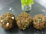 Boulettes de boeuf Coeur de Mozzarella Enrobage Herbes de Provence