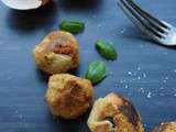 Boulettes De Tofu Moutarde Basilic et Tomates Séchées