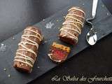 Buche Au Chocolat Noir Insert Framboises