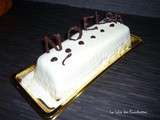 Buche Citron Vert Mangue Fruit de la Passion et son Croustillant Chocolat