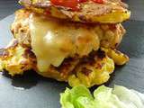 Burgers Pommes de Terre Poulet Fromage de brebis