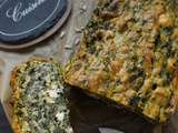 Cake Epinards Feta et Graines de Tournesol