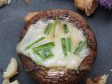 Champignons farcis Cancoillotte Ciboulette