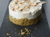 Cheesecake Au Basilic et Amandes