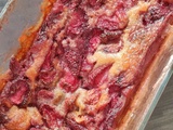 Clafoutis Fraise Amande