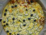 Clafoutis Sans Pâte Courgettes Feta Olives