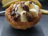 Cookie cup Banane Chocolat Noisette