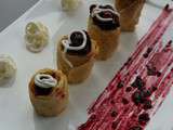 Crepes croustillantes Aux Fruits Rouges