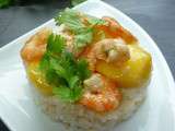 Crevettes Lait De Coco Mangue