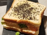 Croque Avocat Saumon Fumé et Chèvre