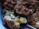 Crumble Poires Pommes Noisettes