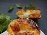 Flans Tomates Parmesan Basilic Mozzarella