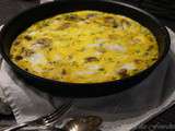 Frittata Aux Champignons et Au Persil