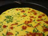 Frittata Chorizo Parmesan