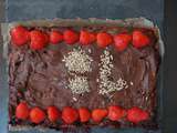 Gateau Speculos Chocolat et Fruits Rouges