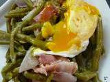 Haricots verts Façon Carbonara ... ou presque