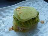 Millefeuille De Betteraves Au Thon et a l'Avocat