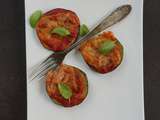 Mini pizza courgettes