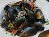 Moules Au Reblochon et Au Lard