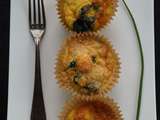 Muffins Eggs aux Epinards