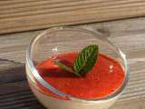 Panna cotta Banane Fraise