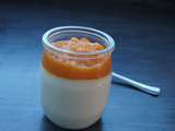 Panna cotta Coco Coulis Carotte Orange Gingembre