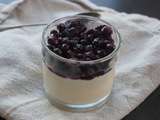 Panna cotta Myrtilles Fleur d'Oranger sans Lactose