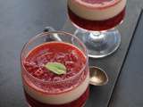 Panna cotta Vanille Fraise