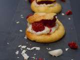 Petits choux Pistache Framboises