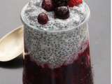 Pudding de chia et Fruits Rouges