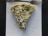 Quiche sans pate Epinards Feta