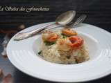 Risotto noix de saint jacques Gingembre