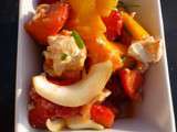 Salade Mangue Fraise Feta