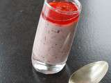 Smoothie Fraises Soja Graines de Chia