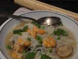 Soupe asiatique Aux Crevettes