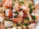 Taboule de Quinoa aux Crevettes