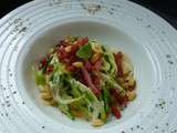 Tagliatelles De Courgettes Façon Carbonara