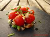 Tartare De Tomates Cerises Avocat Champignons