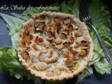 Tarte Feuilletée Au Boudin Blanc Et Au Parmesan