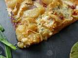 Tarte flambee Poire Bresse Bleu