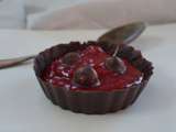 Tarte Fraise Chocolat