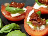 Tomates mozzarella Revisitées