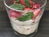 Trifle à la Fraise et à la Menthe