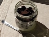 Verrine de Perles du Japon aux Cassis