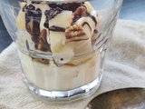 Verrine express Poire Chocolate et Pécan