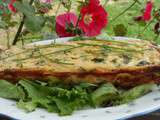 Flan de courgettes au camembert